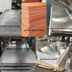 Mild Steel Gi Hr Galvanized Aluminum Alloy Ss400 Steel Sheet