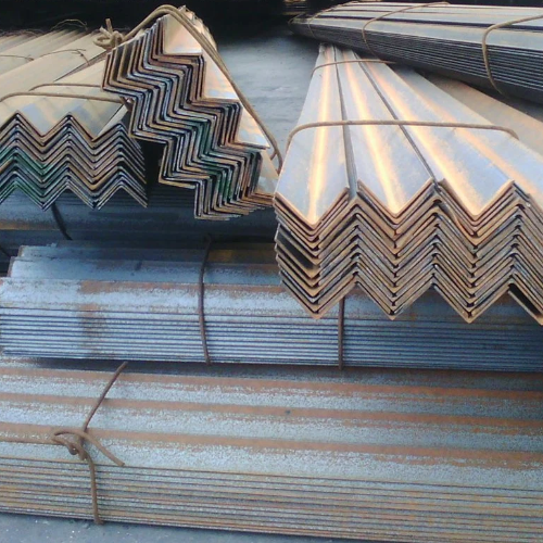 JIS S345jr S355jr Galvanized V Shapes Carbon Iron Slotted Equal Steel Angle Bar
