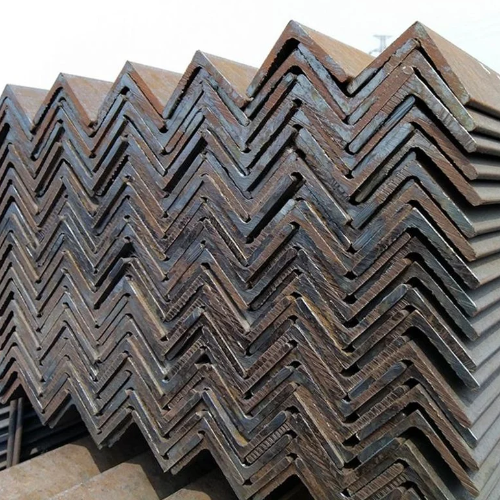 JIS S345jr S355jr Galvanized V Shapes Carbon Iron Slotted Equal Steel Angle Bar