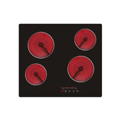Hob ceramic heating 60cm 6kw 4 boosters 9 power levels item #EOHO-CTE604B2（T)/FD