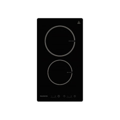 Hob induction 30cm 3kw 2 boosters 9 power levels item #EOHO-CTE302B2-T/FD-2