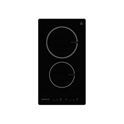 Hob induction 30cm 3kw 2 boosters 9 power levels item #EOHO-CTE302B2-T/FD-2