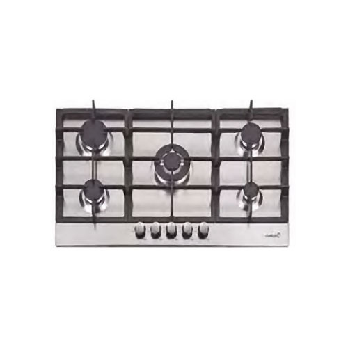 Hob gas type 90cm 10/11kw 5 boosters with auto-ignition & FFD item #EOHO-LGI 9041 X/FD