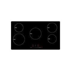 Hob induction 90cm 5 boosters 9 power levels item #EOHO-ITS935C1/AL-S/FD
