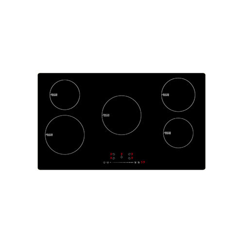Hob induction 90cm 5 boosters 9 power levels item #EOHO-ITS935C1/AL-S/FD