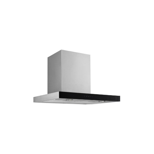 Range Hood top suction 60cm 614m3/h, 3-speed, energy class B, stainless steel & black tempered glass, touch control. item #EORH-AWG-B53C/AN-1