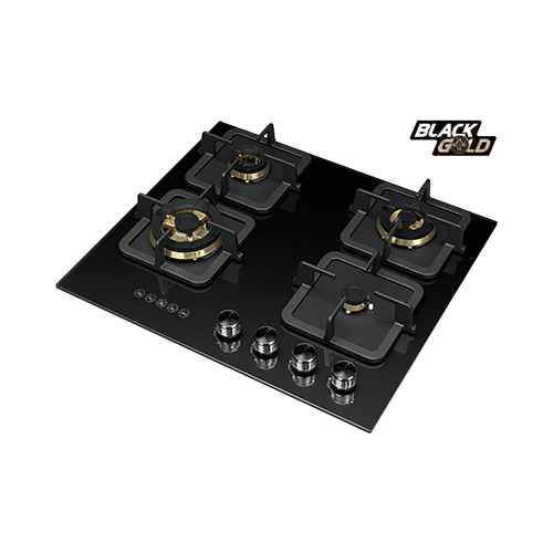 Gas hob 600mm 17MJ/h high power 4 copper burners FFD item #EOHO-B420/RM