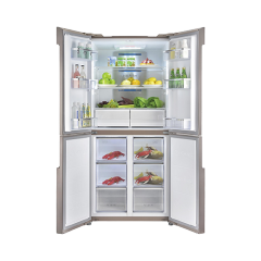 460L A++ Fridge, LED display with touch button control, super cool/freezer