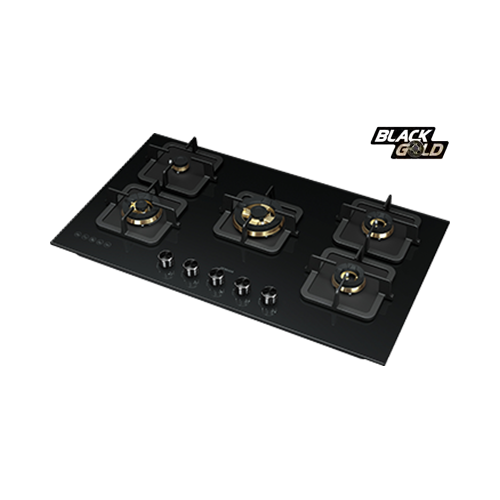Gas hob 900mm built-in, 17MJ/h high power, flame failure protection item #EOHO-B520/RM