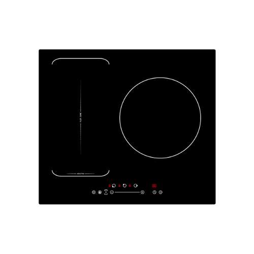 Induction hob 6500W 59cm item #EOHO-IT6508S-1/WK