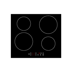 Induction hob 7000W 59cm item #EOHO-IF7001-2/WK