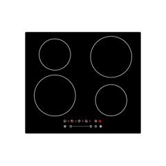Induction hob 7000W 59cm item #EOHO-IF7001S/WK