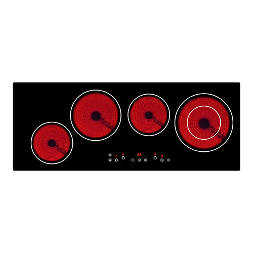 Ceramic hob 6400W 90cm item #EOHO-CFH6406/WK
