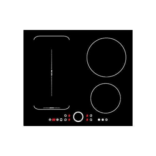 Induction hob 7000W 59cm item #EOHO-IF7013S-1/WK