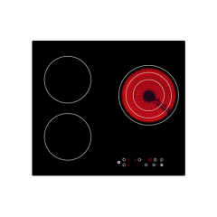 Ceramic+induction hybrid hob 5800W 59cm item #EOHO-ICT5801/WK