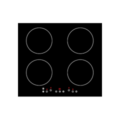 Induction hob 7000W 59cm item #EOHO-IF7006-1/WK