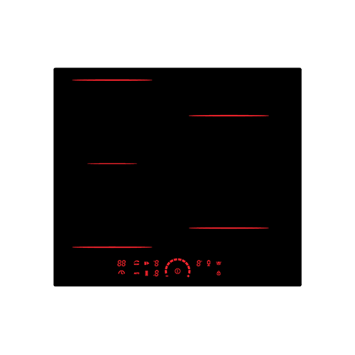 Induction hob 6500W 59cm item #EOHO-IT6522S/WK