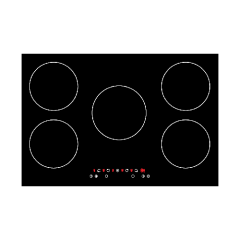 Induction hob 7200W 77cm item #EOHO-IF7208SP-1/WK