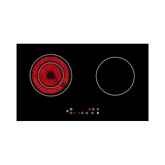 Ceramic+induction hybrid hob 4200W 73cm item #EOHO-ICDH4201/WK