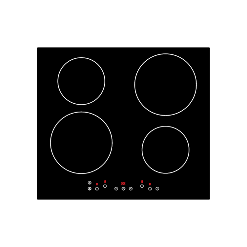 Induction hob 7000W 59cm item #EOHO-IF7006-2/WK