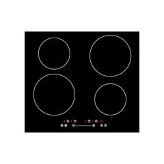 Induction hob 7000W 59cm item #EOHO-IF7008S-1/WK