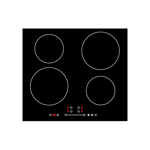 Induction hob 7000W 59cm item #EOHO-IF7007S/WK