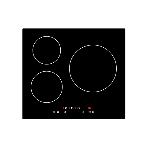 Induction hob 6500W 59cm item #EOHO-IT6508S-2/WK