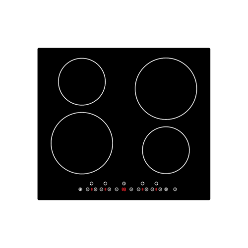 Induction hob 7000W 59cm item #EOHO-IF7002/WK