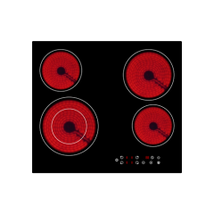 Ceramic hob 6400W 59cm item #EOHO-CF6401H/WK