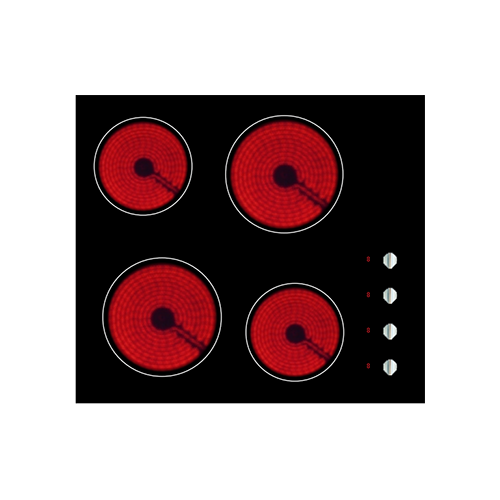 Ceramic hob 6000W 59cm 7 stage power knob control item #EOHO-CF6008/WK