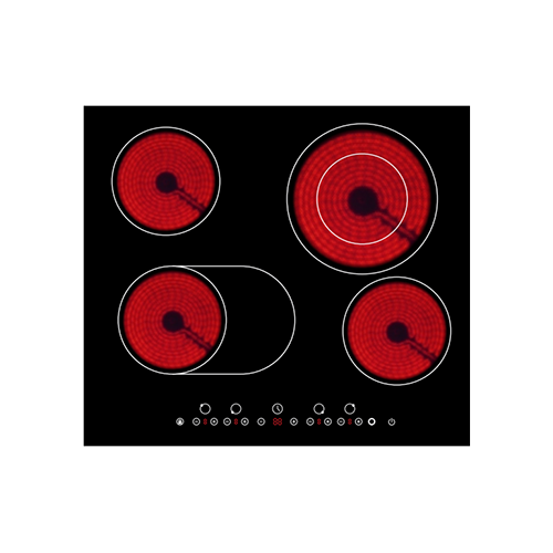 Ceramic hob 6600W 59cm item #EOHO-CF6602/WK