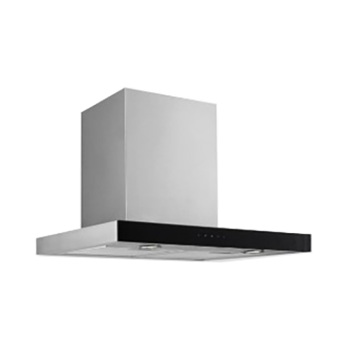 Range Hood top suction 90cm 596m3/h, 3-speed, energy class B, stainless steel & black tempered glass, touch control. item #EORH-AWG-B53C/AN-2