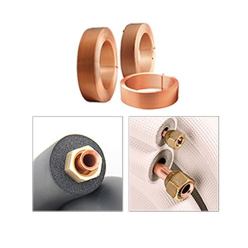 Internal thread copper pipe