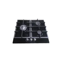 Built-in gas hob 600mm tempered glass 3 burners EMALL #EGH-G3005