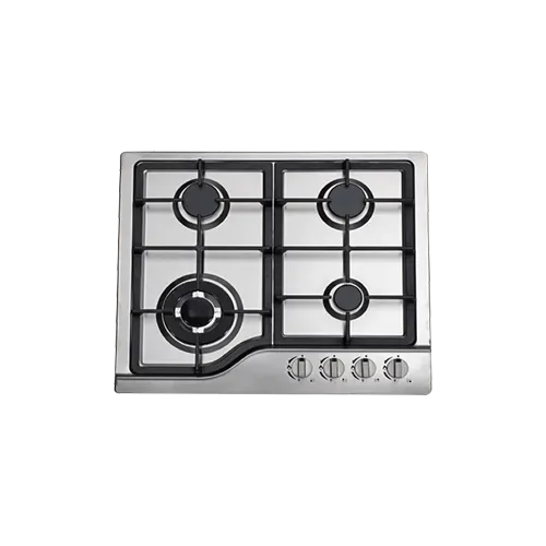 Built-in gas hob 590mm stainless steel 4 burners EMALL #EGH-S4056