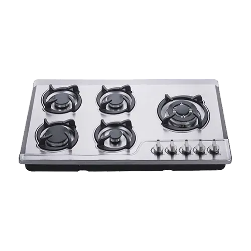 Built-in gas hob 860mm stainless steel 5 burners EMALL #EGH-S5142
