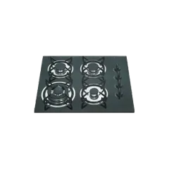 Built-in gas hob 600mm tempered glass 4 burners EMALL #EGH-G4007S