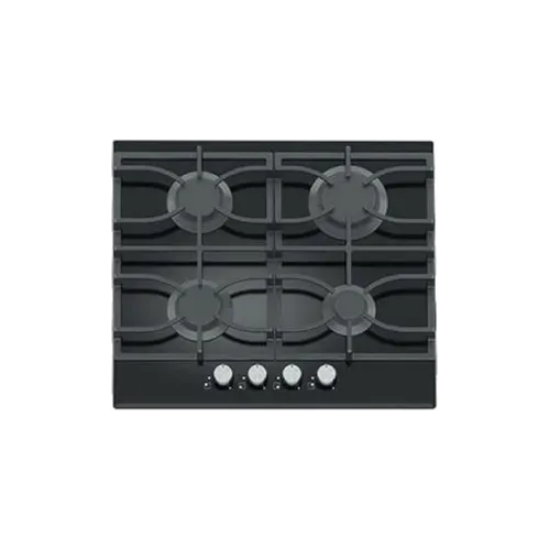 Built-in gas hob 600mm tempered glass 4 burners EMALL #EGH-G4022