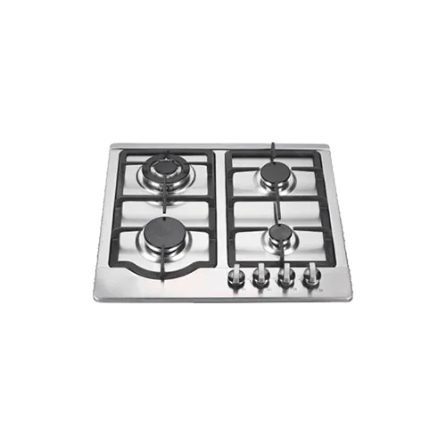 Built-in gas hob 590mm stainless steel 4 burners EMALL #EGH-S4051