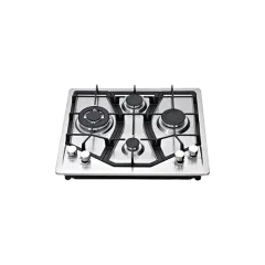 Built-in gas hob 590mm stainless steel 4 burners EMALL #EGH-S4005