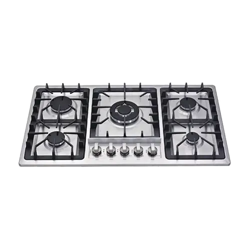Built-in gas hob 860mm stainless steel 5 burners EMALL #EGH-S5027S