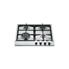 Built-in gas hob 590mm stainless steel 4 burners EMALL #EGH-S4031