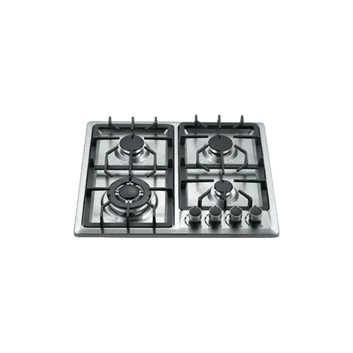 Built-in gas hob 590mm stainless steel 4 burners EMALL #EGH-S4003