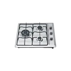 Built-in gas hob 590mm stainless steel 3 burners EMALL #EGH-S3001