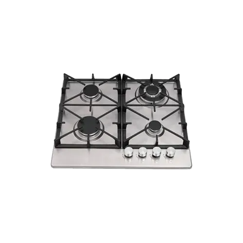 Built-in gas hob 590mm stainless steel 4 burners EMALL #EGH-S4054