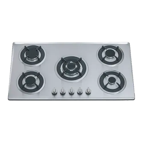 Built-in gas hob 900mm stainless steel 5 burners EMALL #EGH-S5008