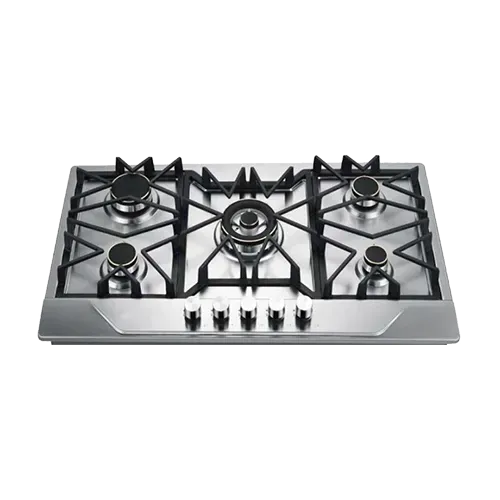 Built-in gas hob 860mm stainless steel 5 burners EMALL #EGH-S5151C