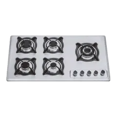 Built-in gas hob 900mm stainless steel 5 burners EMALL #EGH-S5004