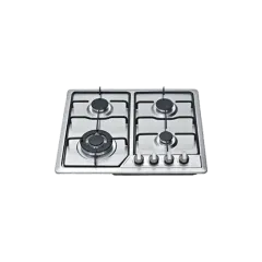 Built-in gas hob 590mm stainless steel 4 burners EMALL #EGH-S4030