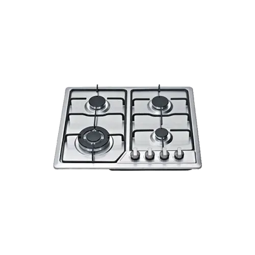 Built-in gas hob 590mm stainless steel 4 burners EMALL #EGH-S4030